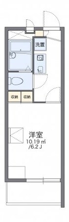 レオパレス長橋タウンの物件間取画像